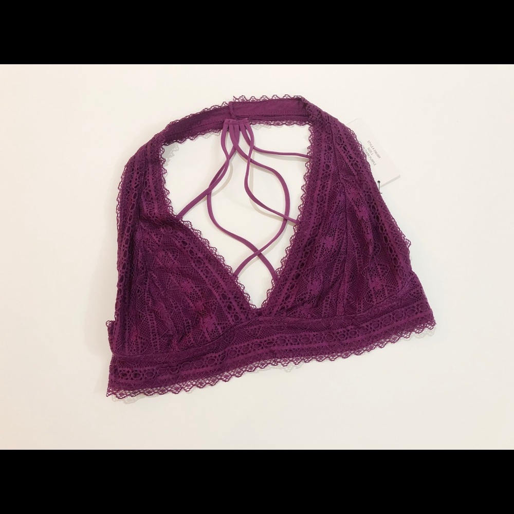 🌸New🌸French Affair Halter Bralette